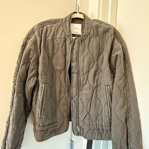 MANGO Quilted Pucket Jacket